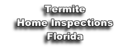 Termite
Home Inspections
Florida