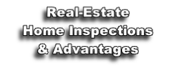 Real-Estate
Home Inspections
& Advantages