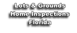 Lots & Grounds
Home Inspections
Florida