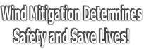 Wind Mitigation Determines Safety and Save Lives!